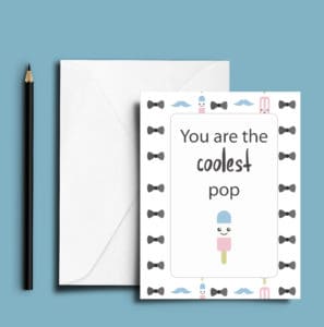Father's Day- Coolest Pop Card