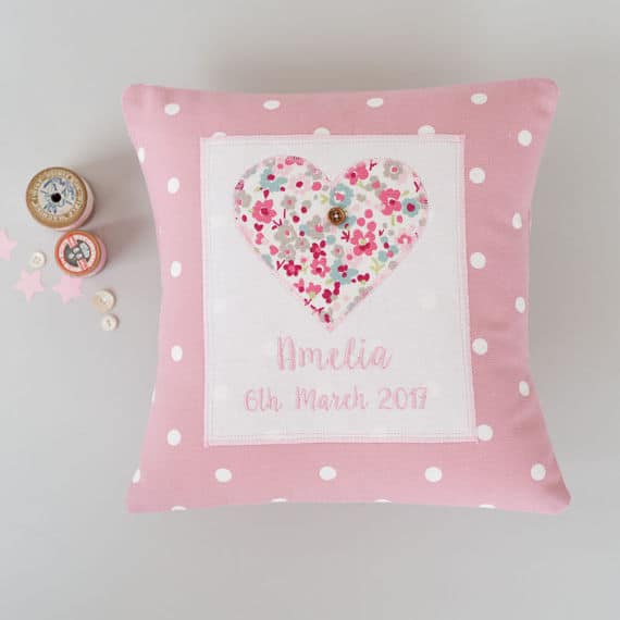 personalized gifts, baby pillow
