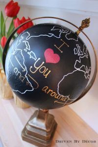 Valentine's Day World Globe