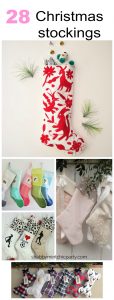 28 Beautiful and unique Christmas stockings for everyone in the family that you want to hang up all year round.