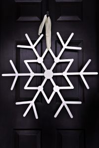 DIY wreath snowflake Ballard Bunch