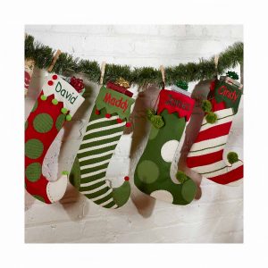 Christmas Jester stockings from Dibsies