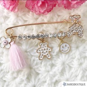 Personalized gifts for girls stroller pin
