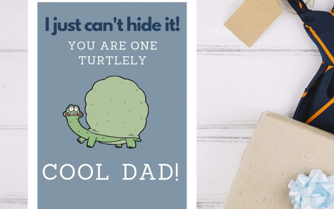 Father's Day Card- I can't hide