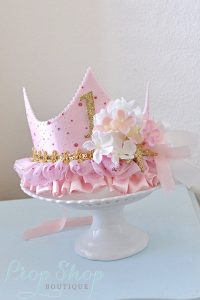 first birthday party birthday crown