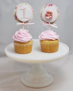 first birthday party cupcake toppers