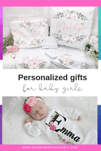 personalized baby gifts for girls