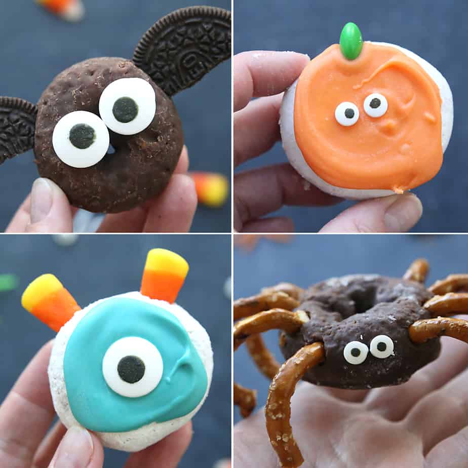 Halloween Treats mini donuts