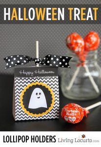 ghost lollipop holder halloween
