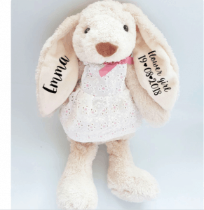 baby girl non clothing gifts personalized bunny etsy