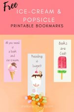We All Scream for Free Ice-Cream and Popsicle Printable Bookmarks