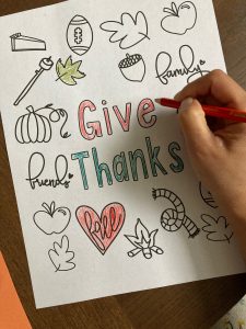 Thanksgiving coloring pages Give Thanks