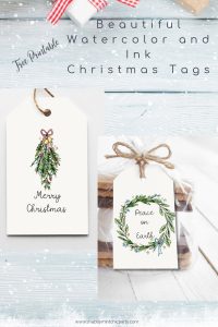christmas gift tags free printable