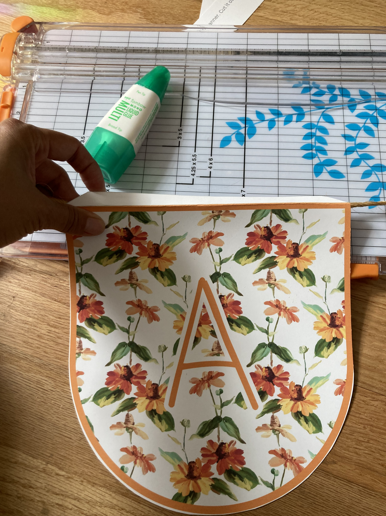 DIY Fall Banner Letters – Free Printable – Shabby Mint Chic Party