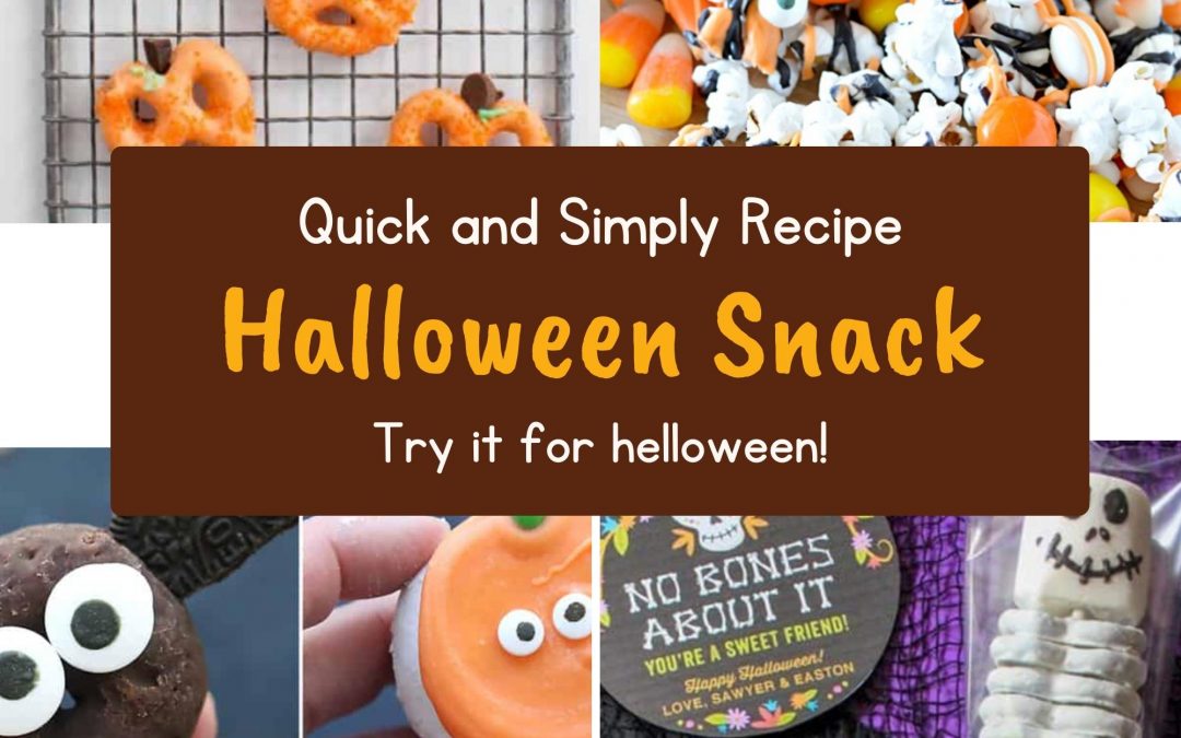 10 simple halloween snacks