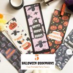 DIY Halloween Bookmark Party Favors